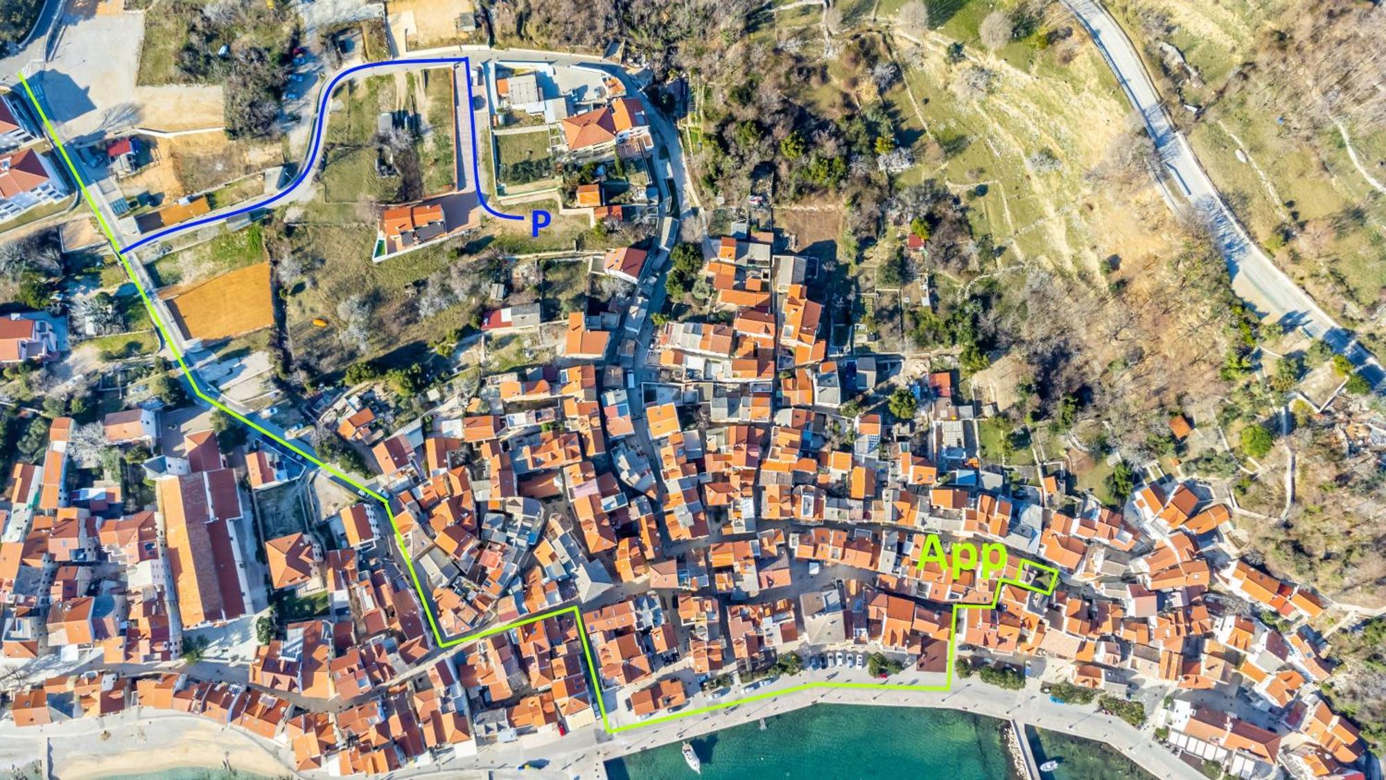 Apartments Slavko Baška Екстериор снимка